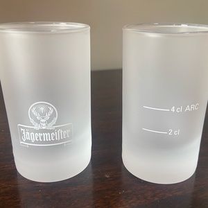 Jäegermeister glasses